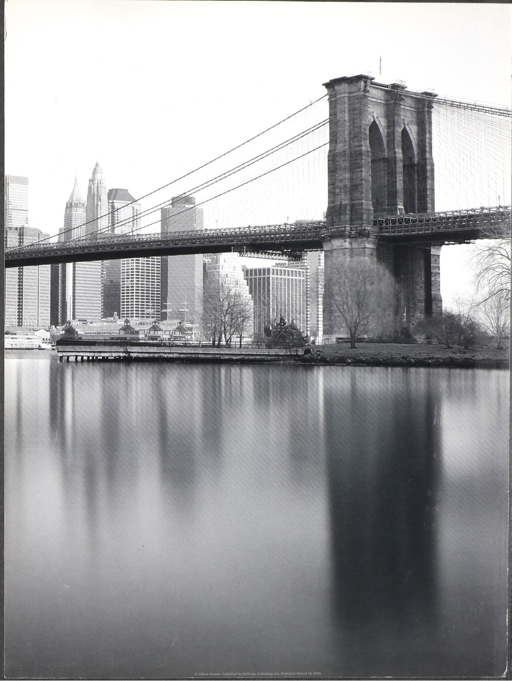 Photo art photography Brooklyn Bridge New York